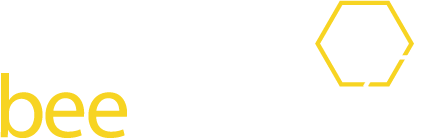 beedance logo yellow and white